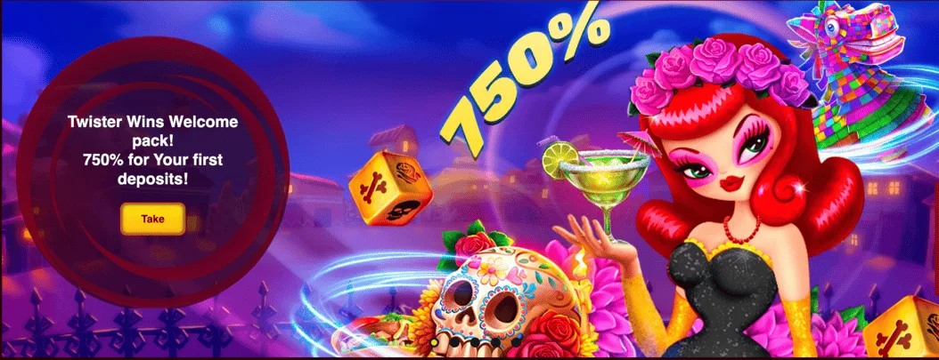 Twister wins casino